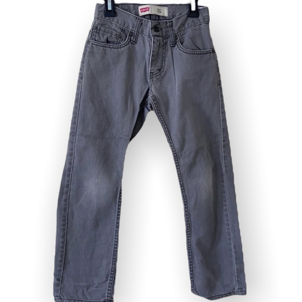 Levi’s 511 Slim Jeans Grey Denim Size Boys Size 10 Regular